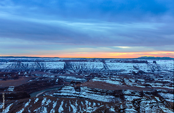 Sunset Canyonlands